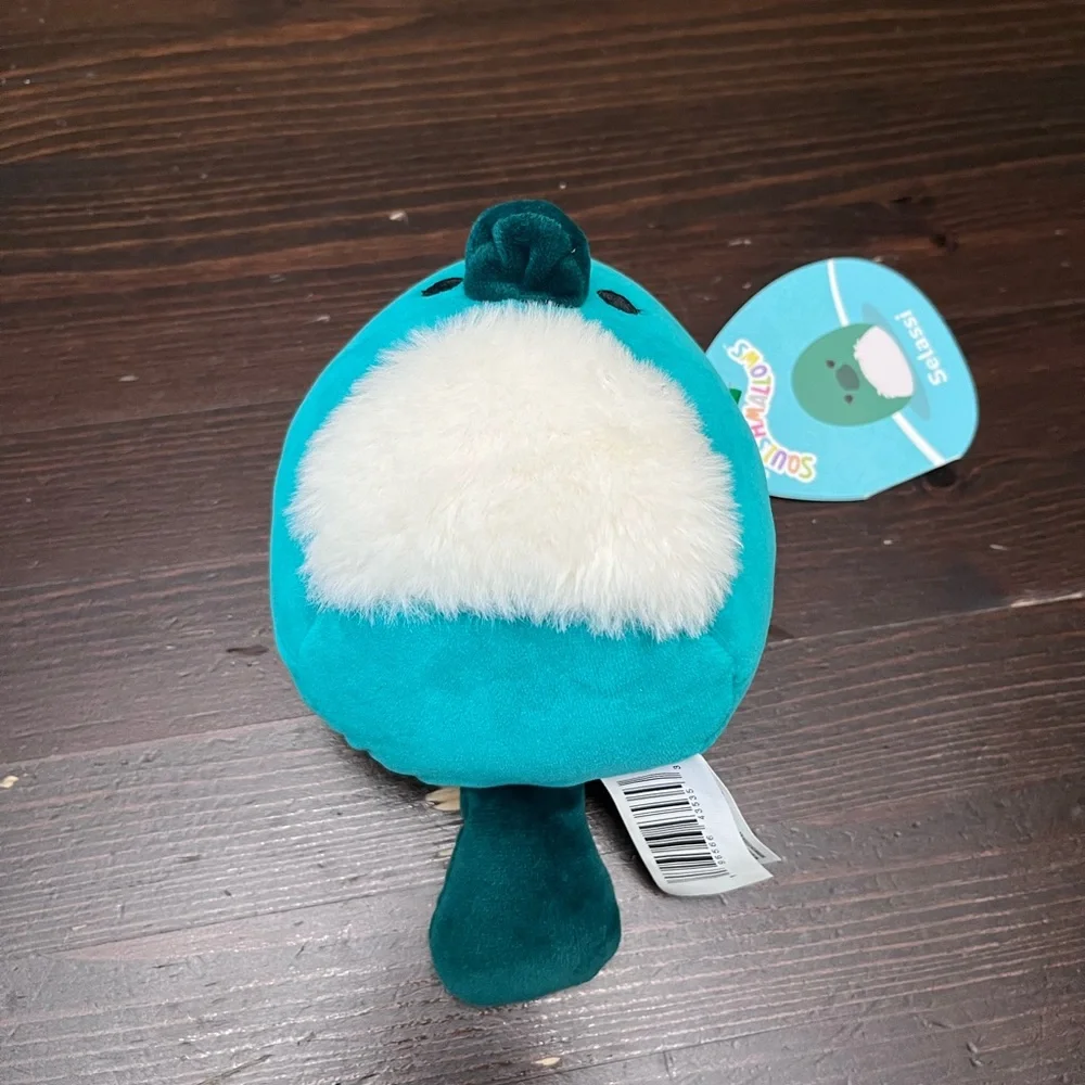Squishmallows Selassi Teal & Cream Bird Plush